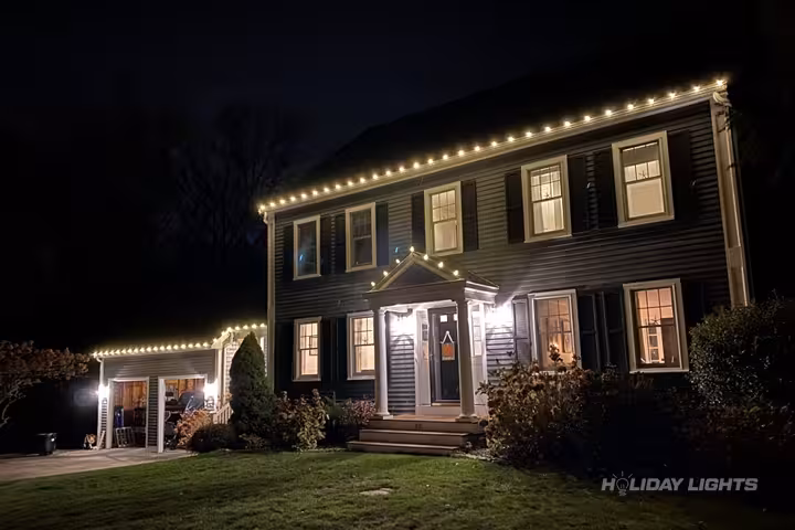 Professional residential Christmas light installation in Watertown, New York — House Decorated for Christmas