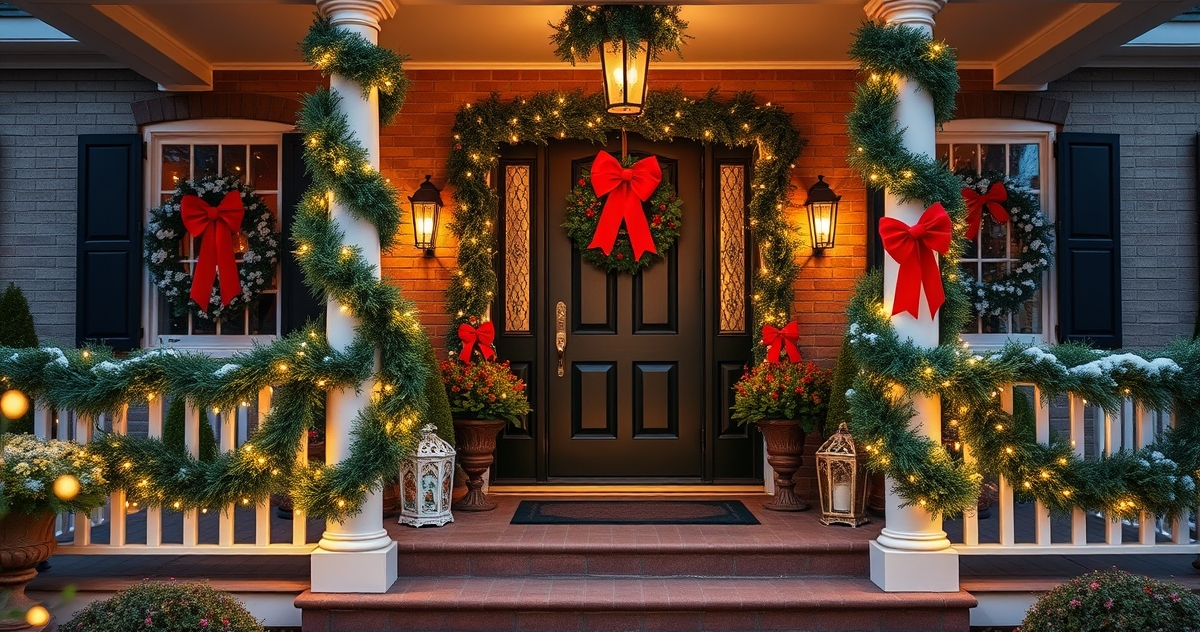 Christmas Lights Ithaca NY: Green and White Roofline Designs 2026