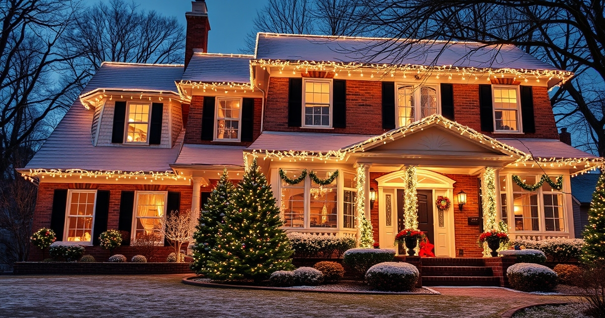 Commercial Holiday Lighting New York: Office, Retail & Restaurant Displays