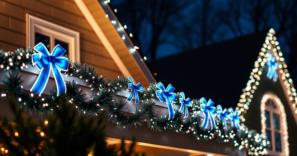 Red, White and Blue Mini Lights: Patriotic Decor Ideas for NY Yards