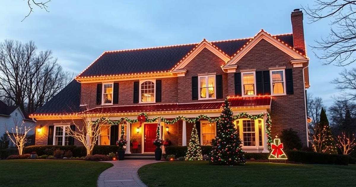 Roofline Christmas Lights in New York: What We Install and How Long It Takes